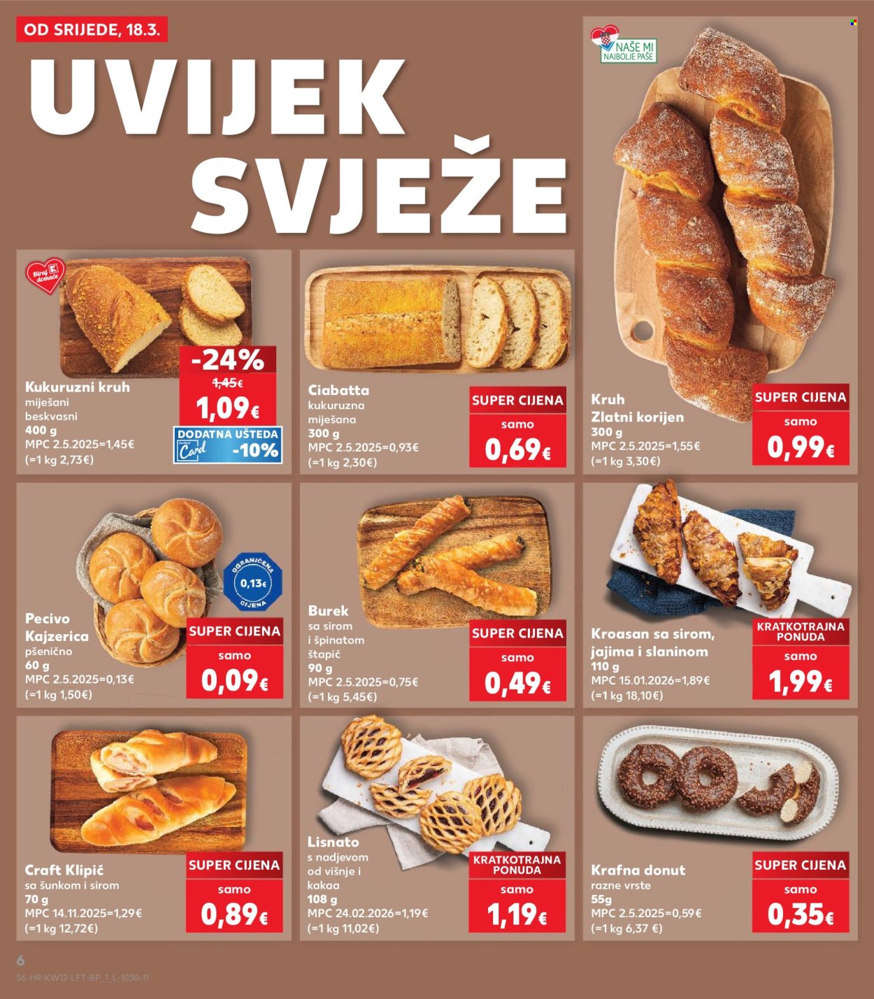 Kaufland katalog - 18.03.2026. - 24.03.2026. Stranica 6