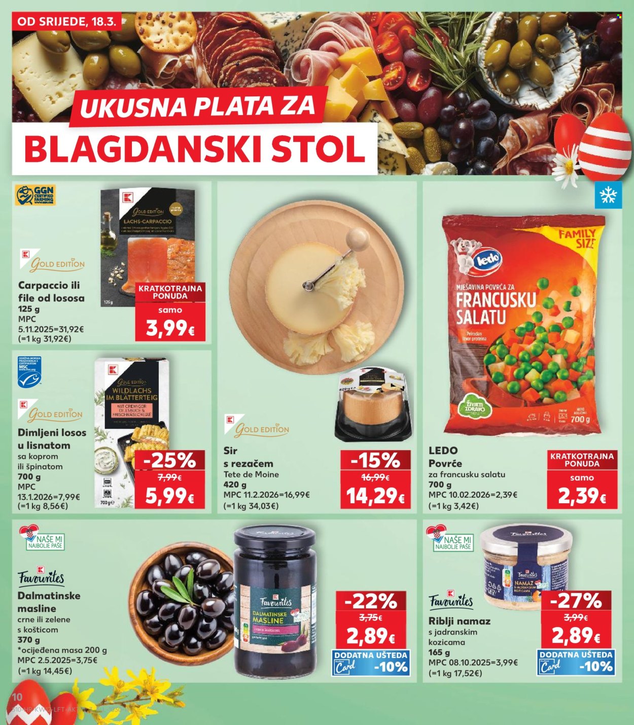 Kaufland katalog - 18.03.2026. - 24.03.2026. Stranica 10