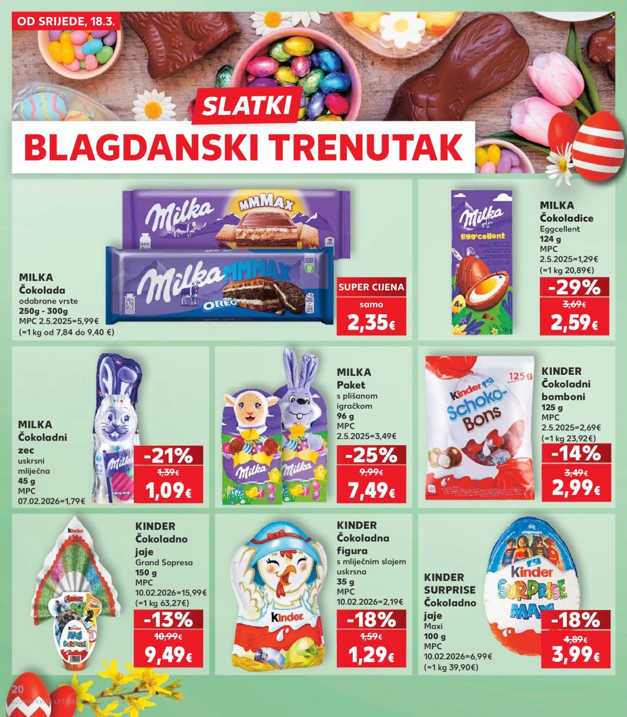 Kaufland katalog - 18.03.2026. - 24.03.2026. Stranica 20