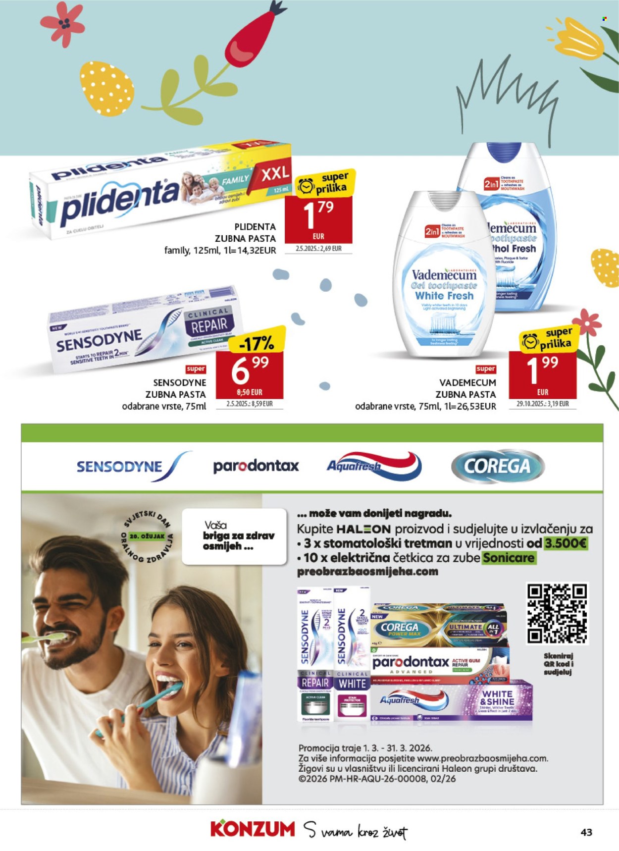 Konzum katalog - 18.03.2026. - 24.03.2026. Stranica 43