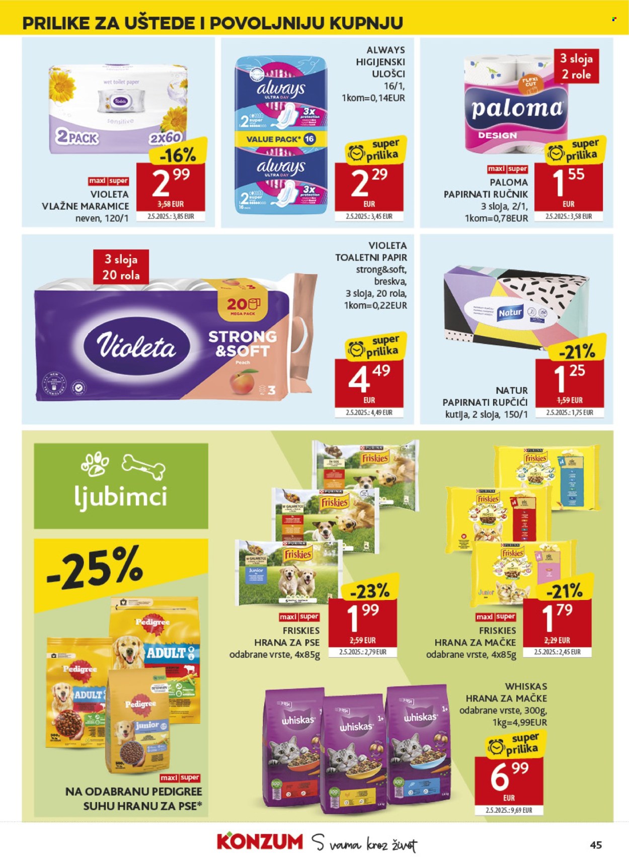 Konzum katalog - 18.03.2026. - 24.03.2026. Stranica 45