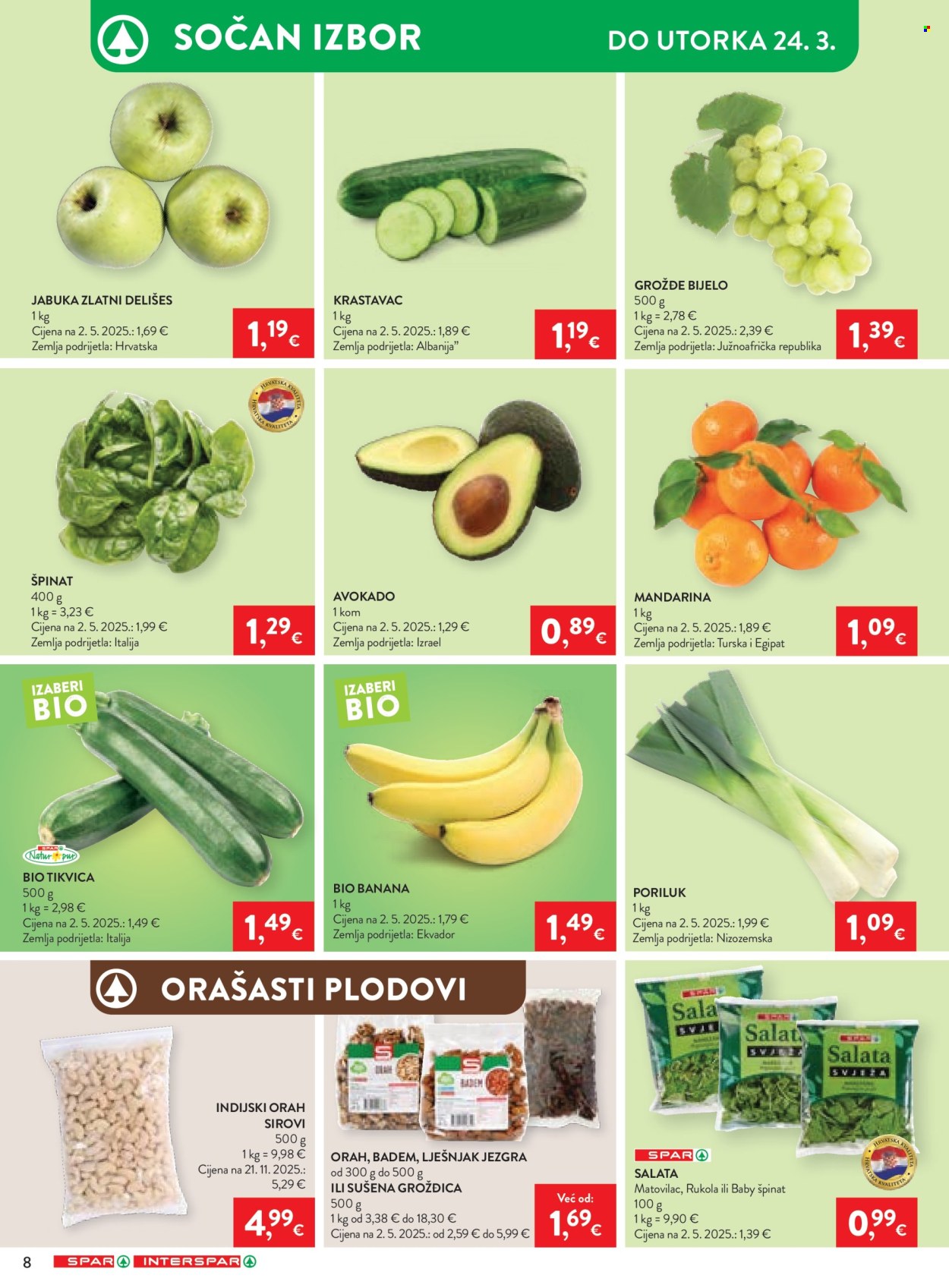 INTERSPAR katalog - 18.03.2026. - 24.03.2026. Stranica 8