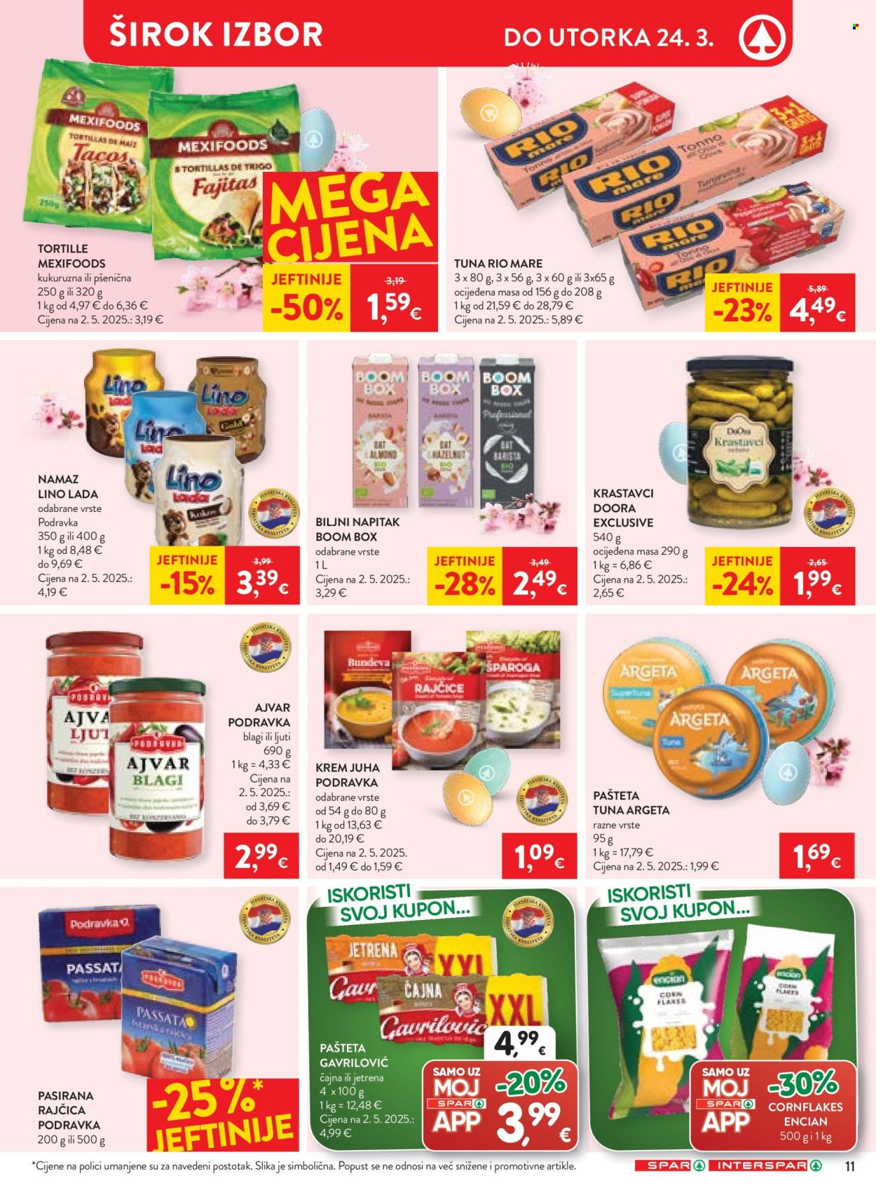 SPAR katalog - 18.03.2026. - 24.03.2026. Stranica 11