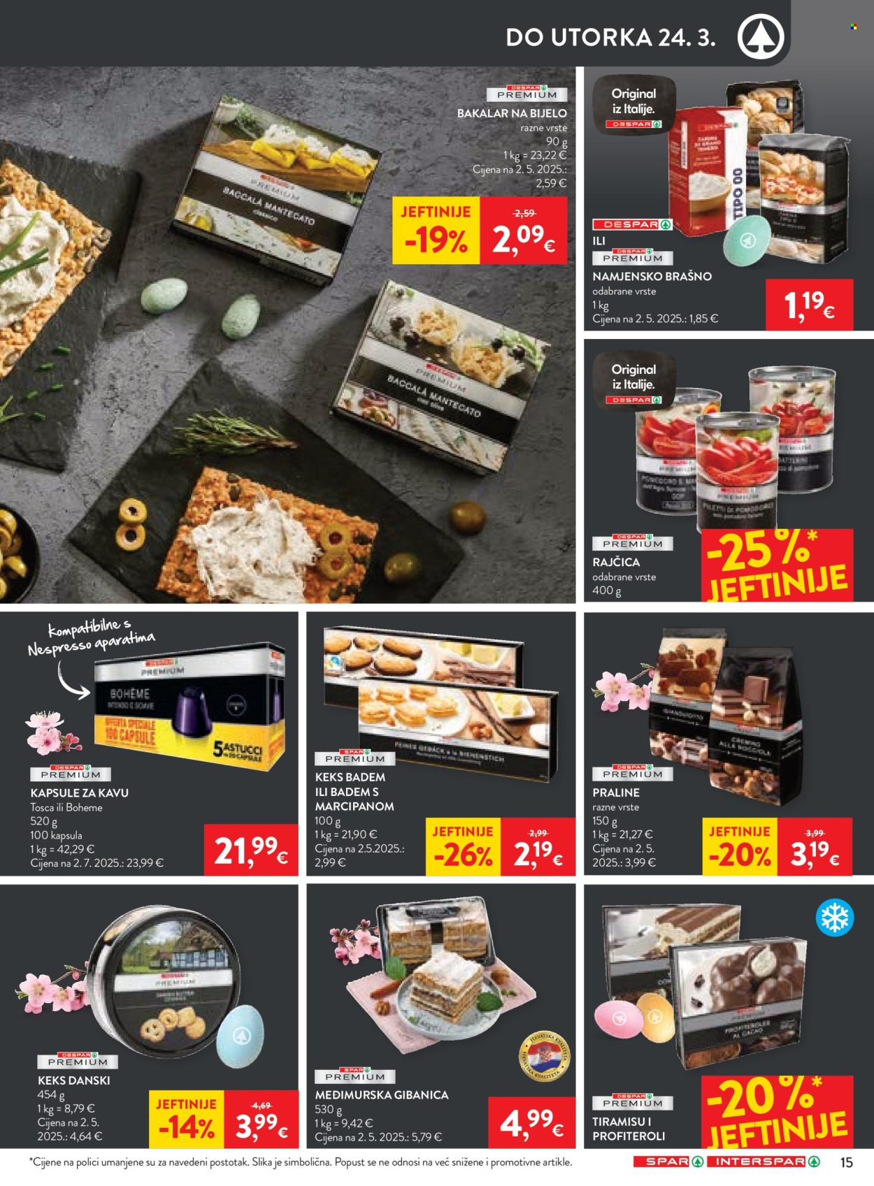 INTERSPAR katalog - 18.03.2026. - 24.03.2026. Stranica 15