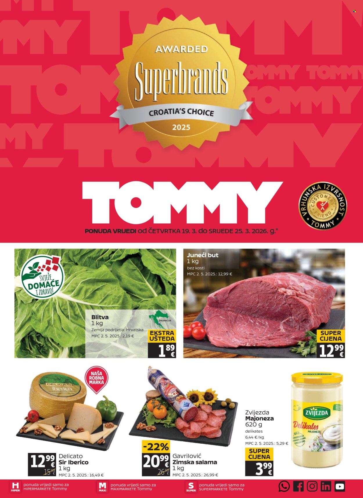 Tommy katalog - 19.03.2026. - 25.03.2026. Stranica 1