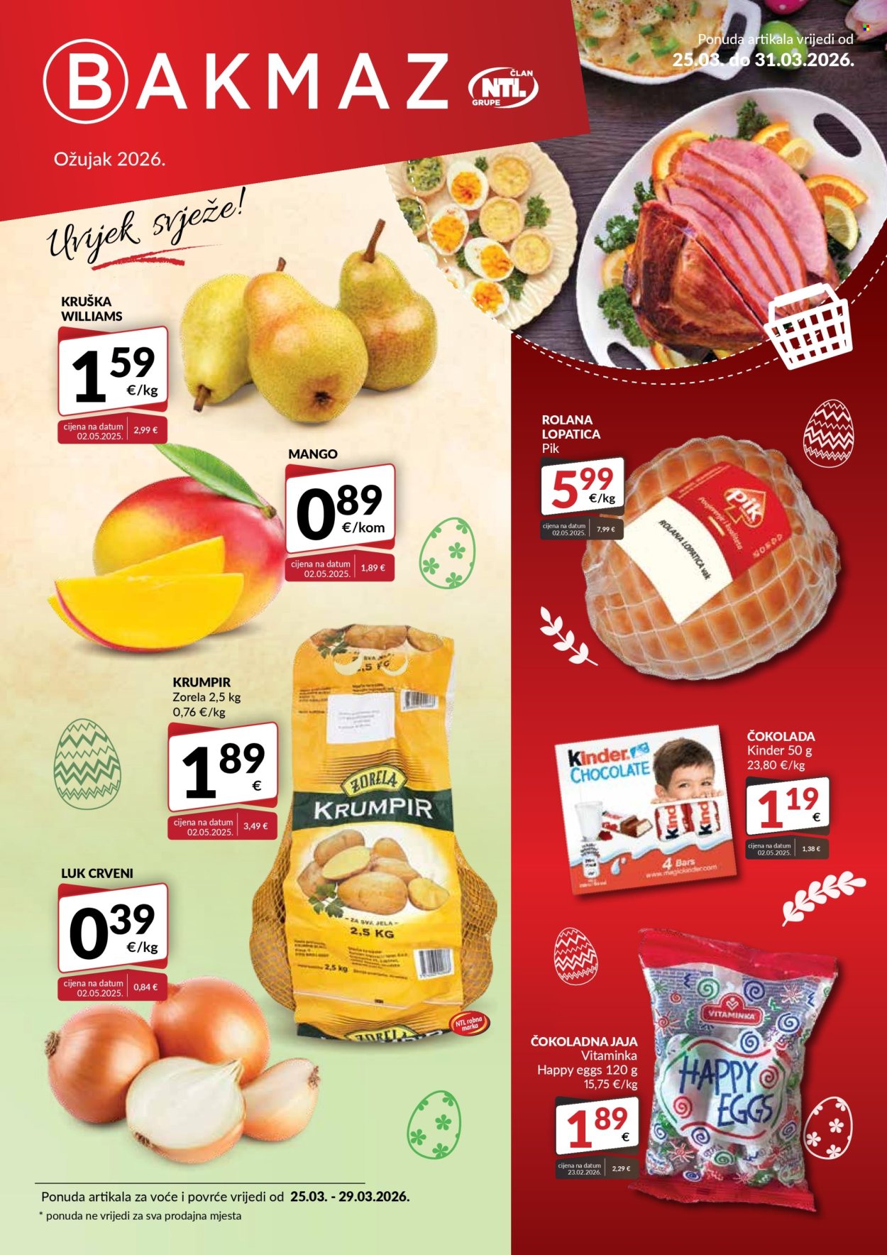 Bakmaz katalog - 25.03.2026. - 31.03.2026. Stranica 1