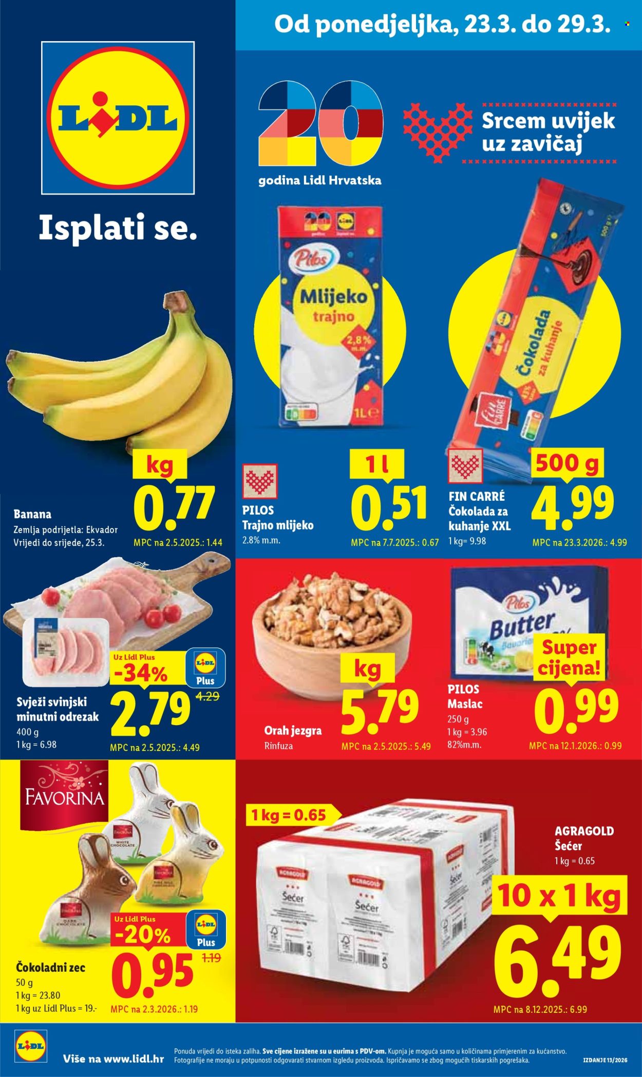 Lidl katalog - 23.03.2026. - 29.03.2026. Stranica 1