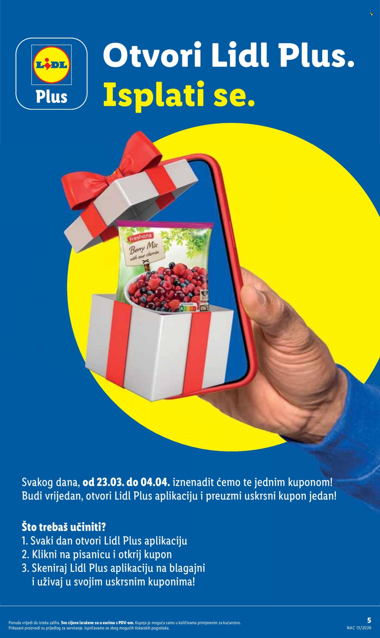 Lidl katalog - 23.03.2026. - 29.03.2026. Stranica 5
