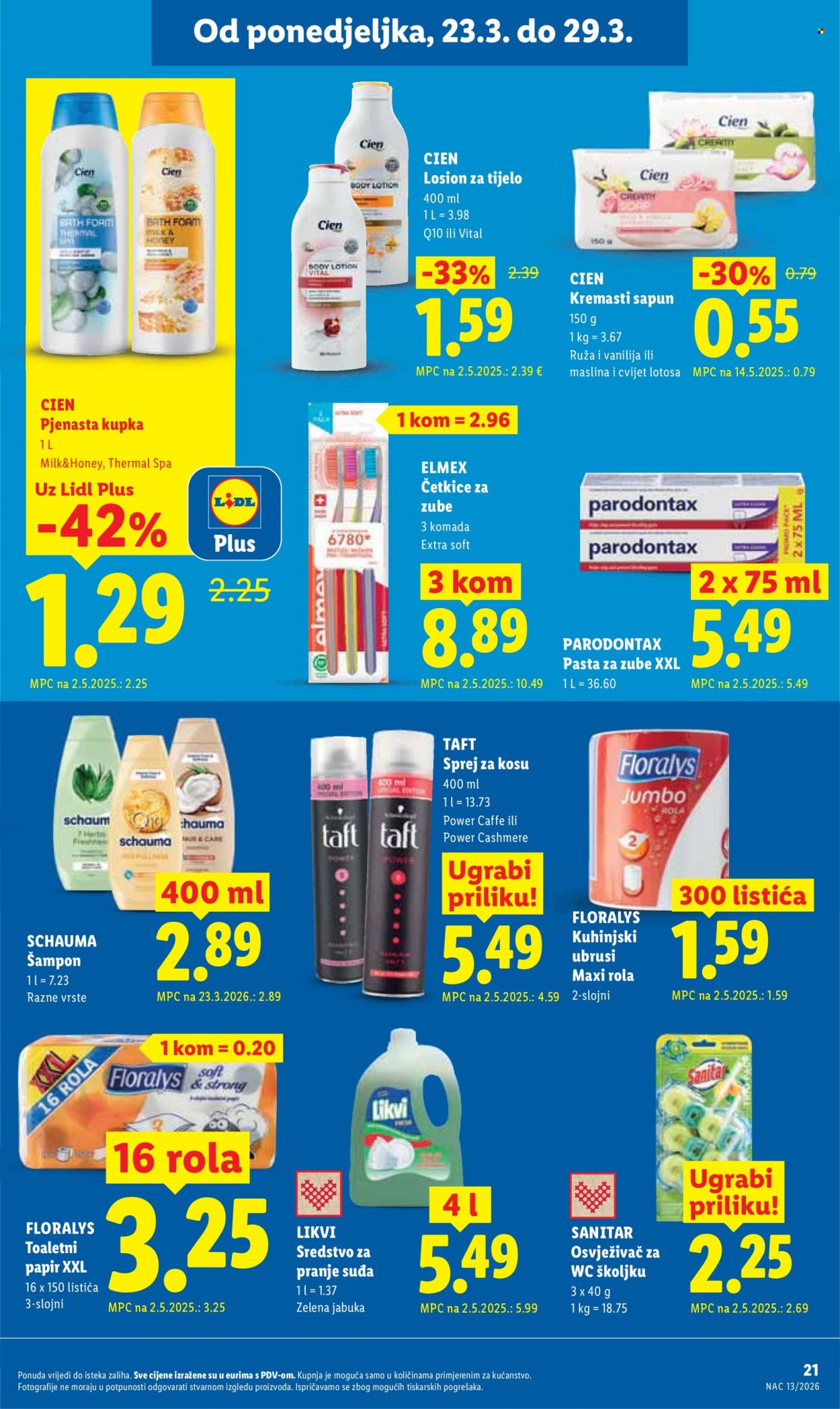 Lidl katalog - 23.03.2026. - 29.03.2026. Stranica 21