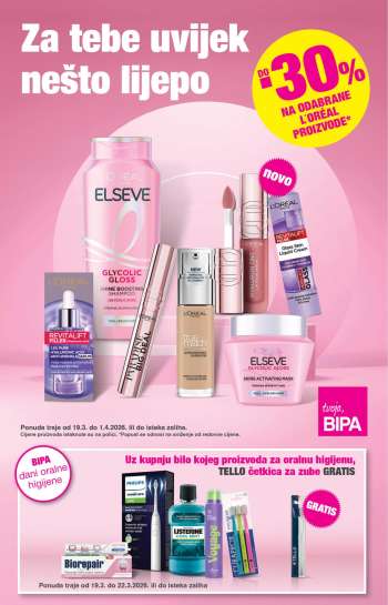 Bipa katalog - 19.03.2026. - 01.04.2026.
