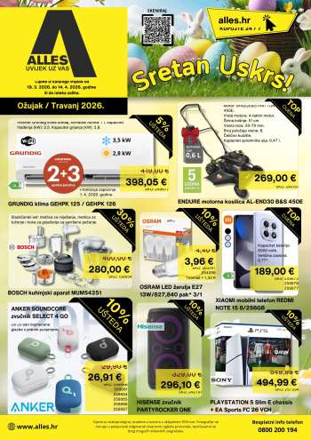 Alles katalog - 19.03.2026. - 14.04.2026.
