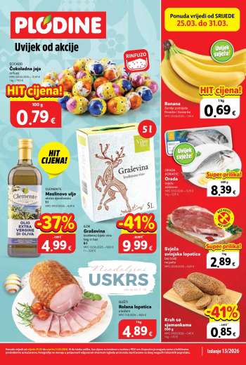 Plodine katalog - 25.03.2026. - 31.03.2026.