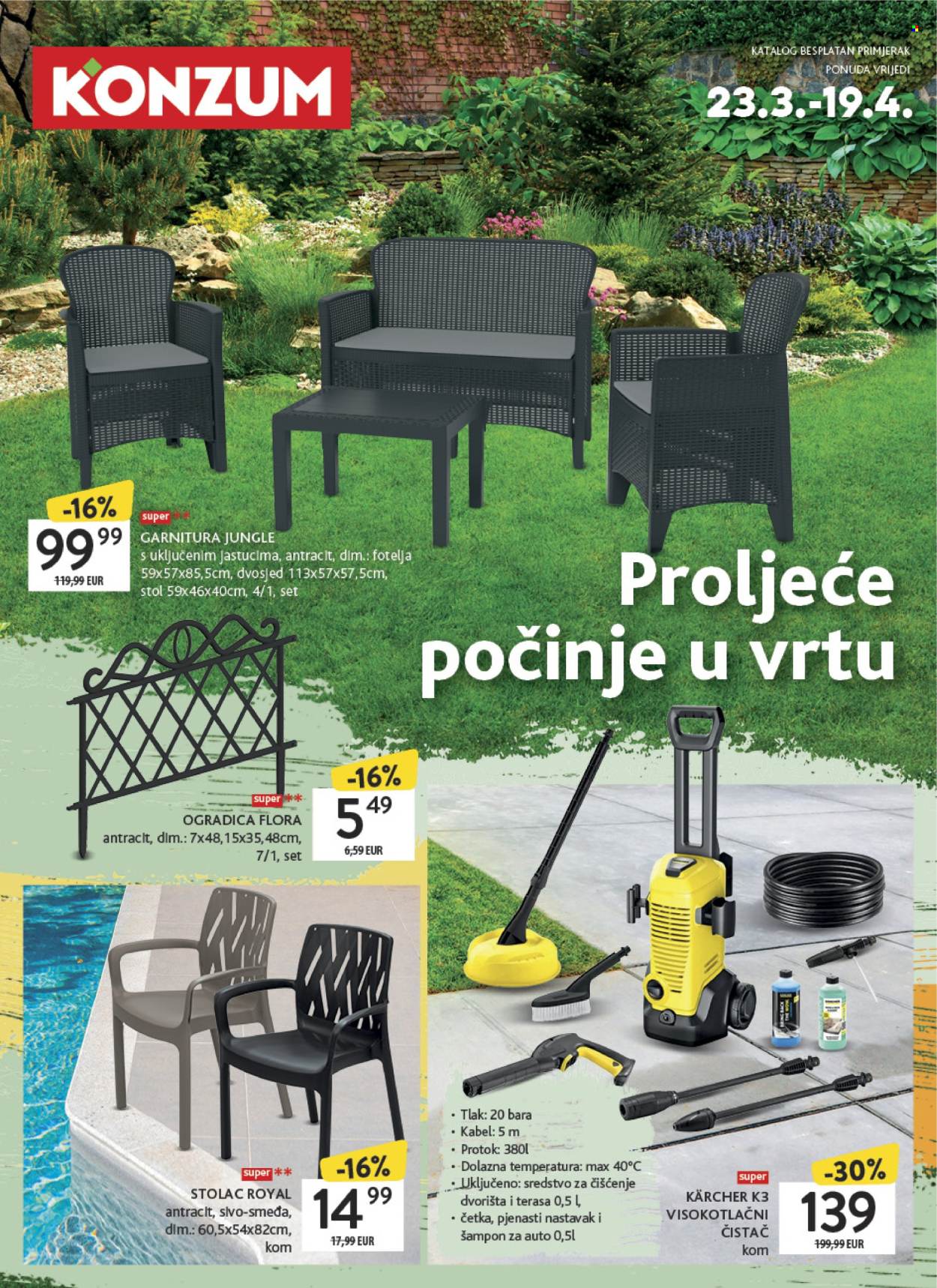 Konzum katalog - 23.03.2026. - 19.04.2026. Stranica 1