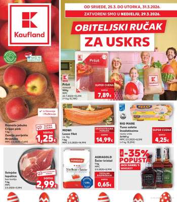 Kaufland katalog - 25.03.2026. - 31.03.2026.