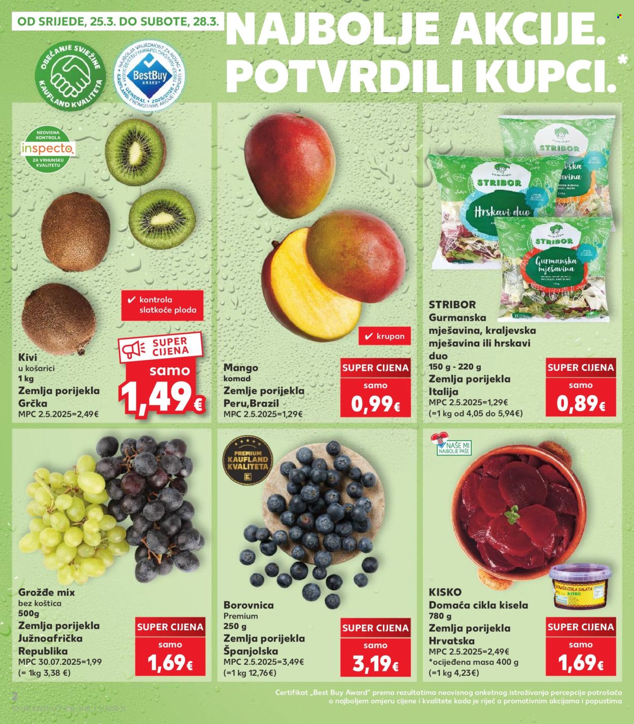 Kaufland katalog - 25.03.2026. - 31.03.2026. Stranica 2