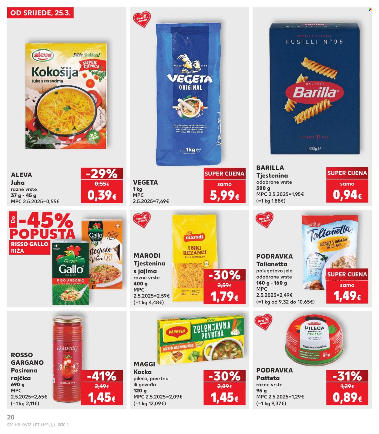 Kaufland katalog - 25.03.2026. - 31.03.2026. Stranica 20