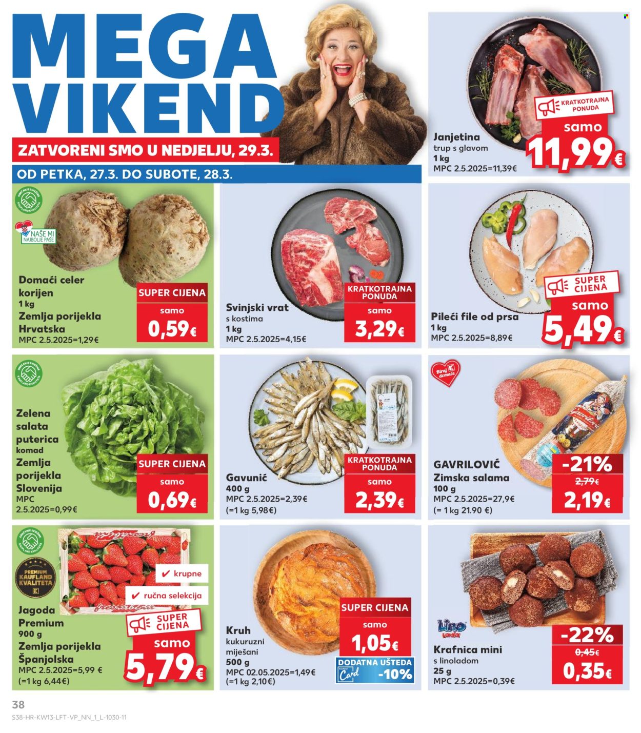 Kaufland katalog - 25.03.2026. - 31.03.2026. Stranica 38