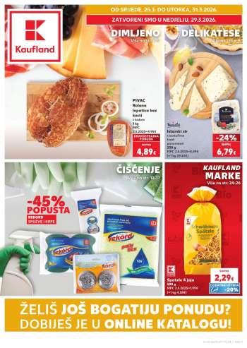 Kaufland katalog - 25.03.2026. - 31.03.2026.