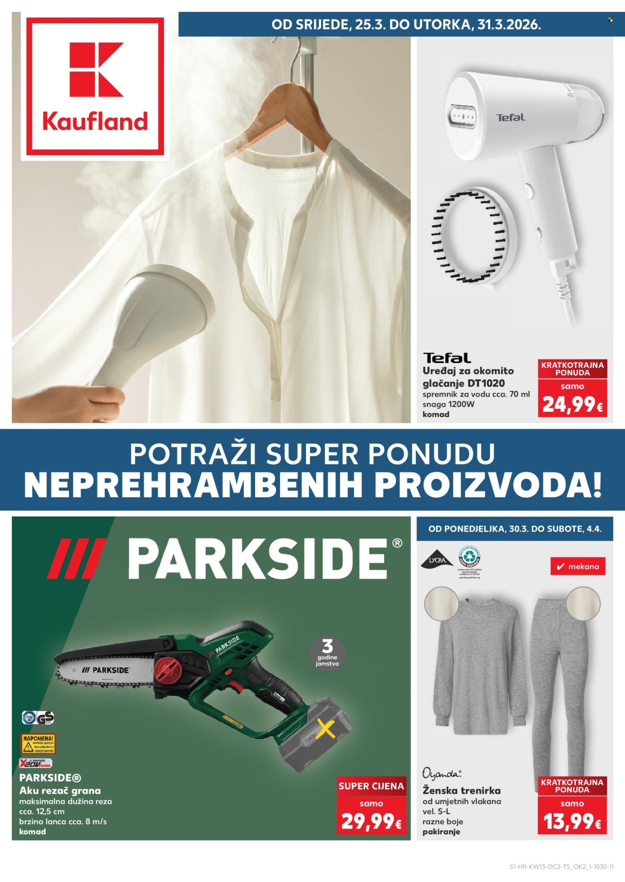 Kaufland katalog - 25.03.2026. - 31.03.2026. Stranica 1