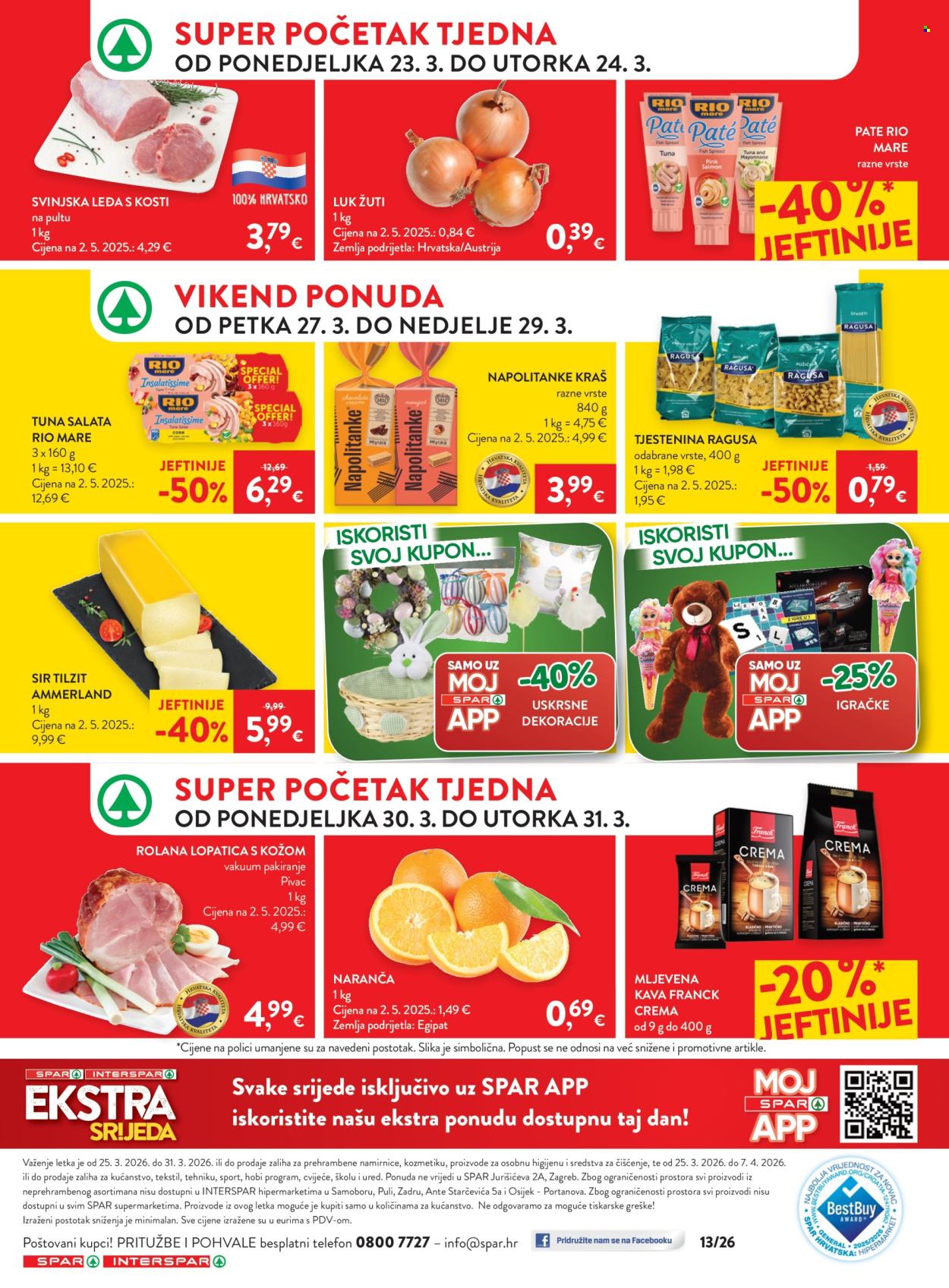 INTERSPAR katalog - 25.03.2026. - 31.03.2026. Stranica 31