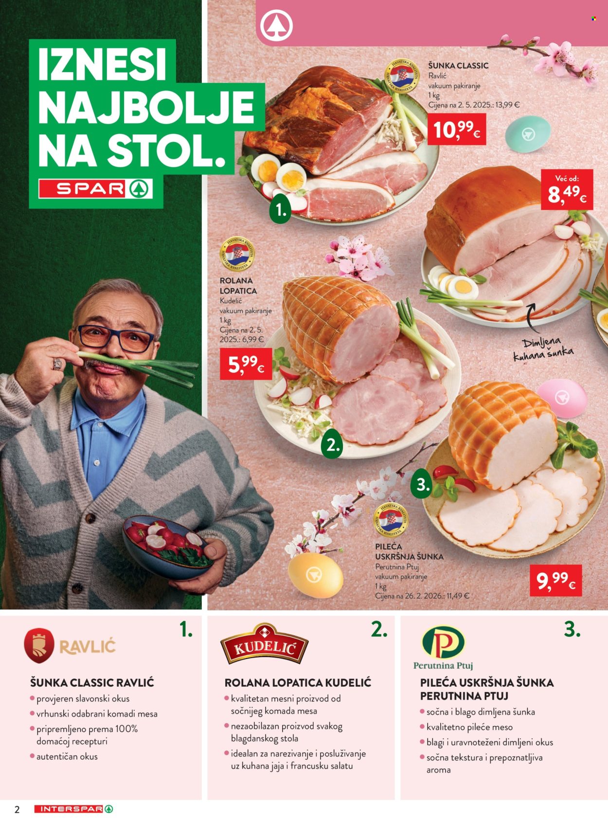 INTERSPAR katalog - 25.03.2026. - 07.04.2026. Stranica 2