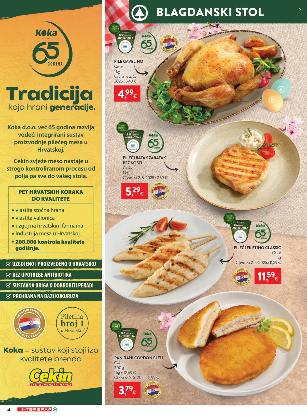 INTERSPAR katalog - 25.03.2026. - 07.04.2026. Stranica 4
