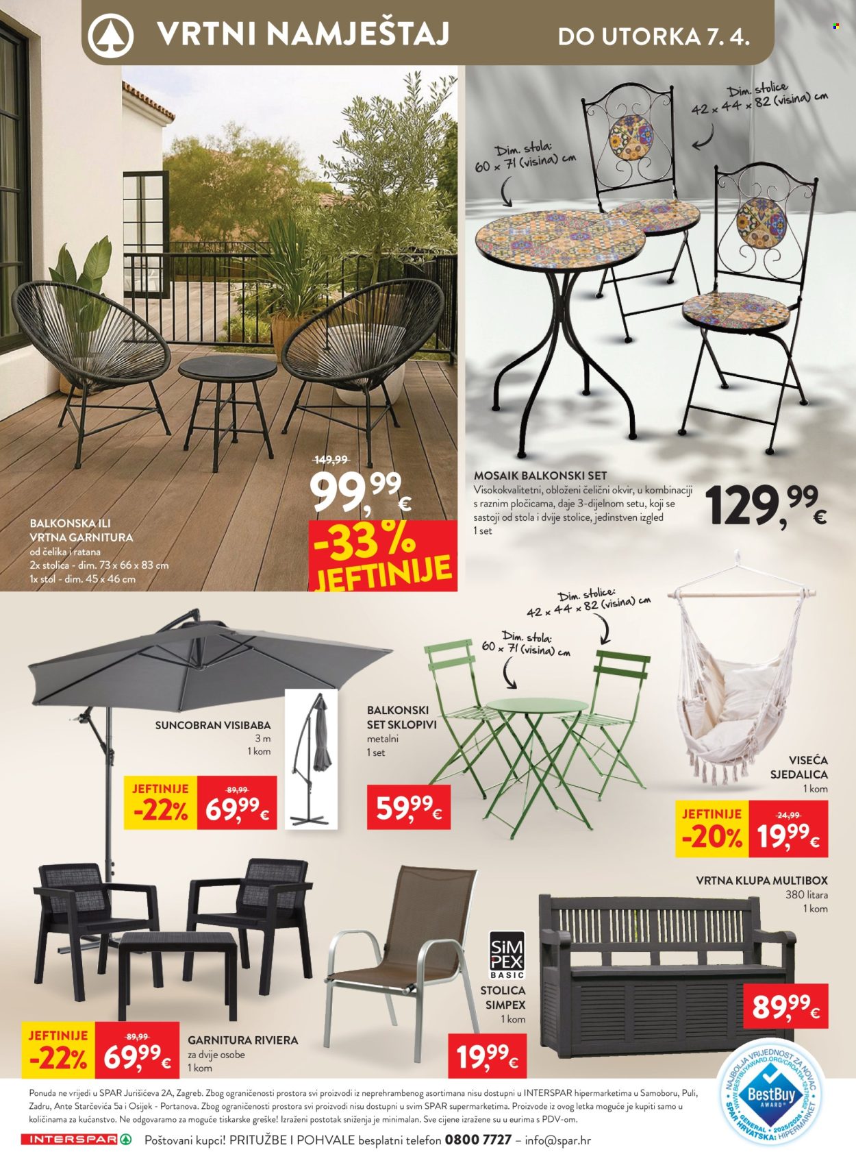 INTERSPAR katalog - 25.03.2026. - 07.04.2026. Stranica 8
