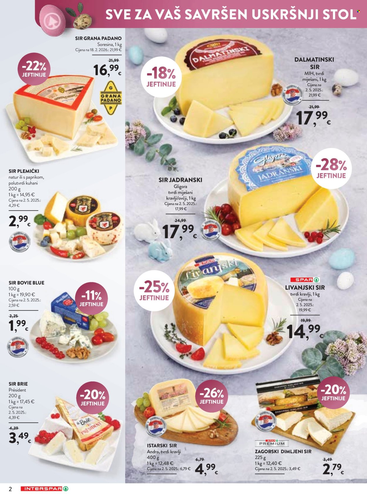 INTERSPAR katalog - 19.03.2026. - 04.04.2026. Stranica 2