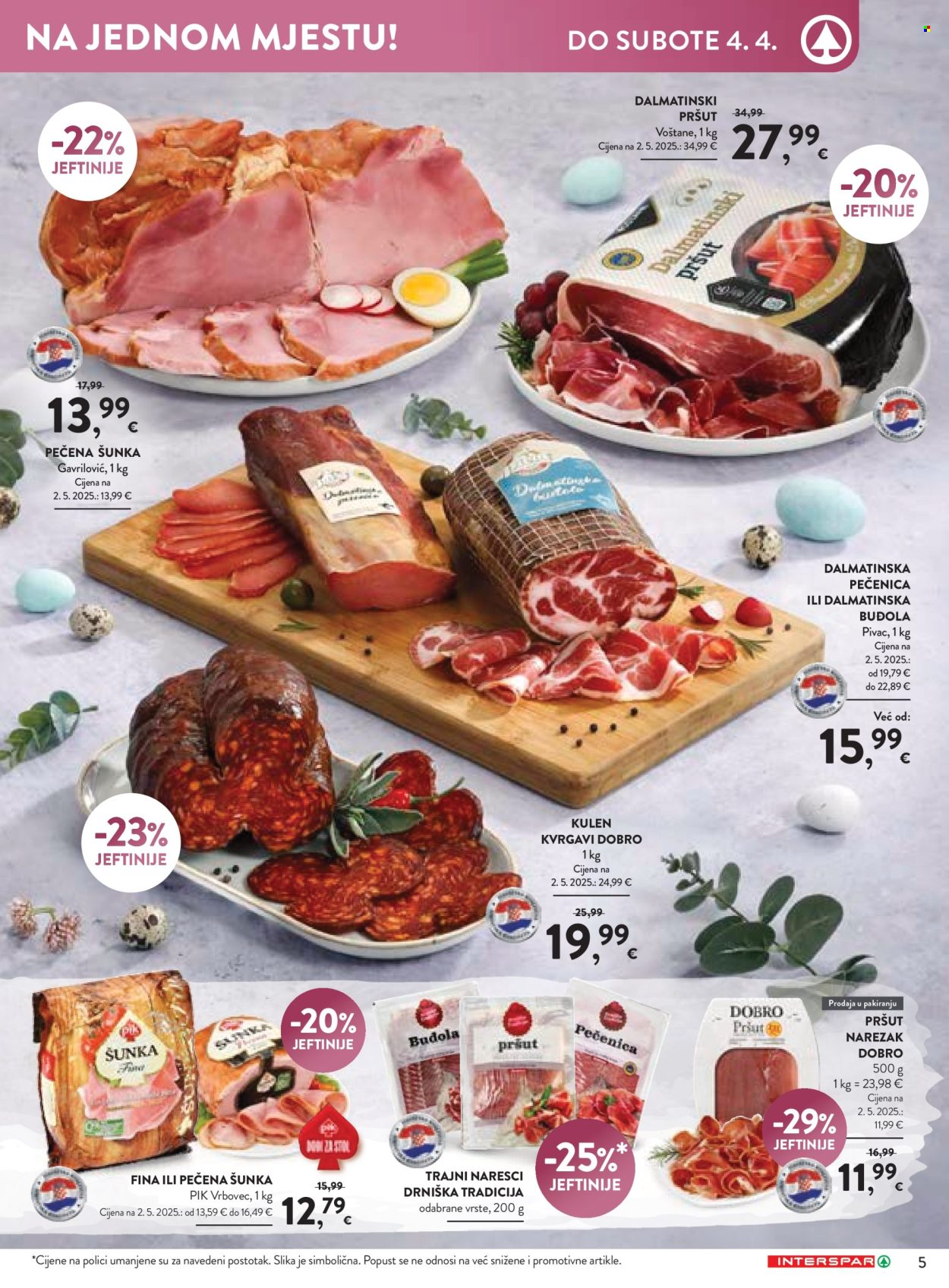 INTERSPAR katalog - 19.03.2026. - 04.04.2026. Stranica 5