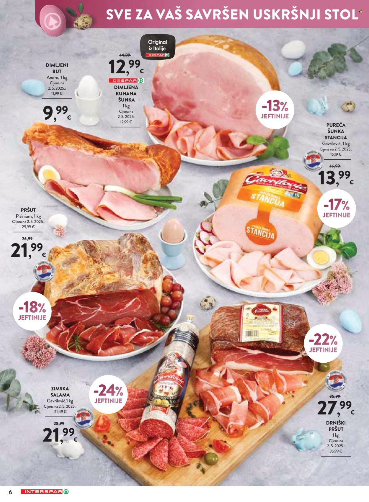 INTERSPAR katalog - 19.03.2026. - 04.04.2026. Stranica 6
