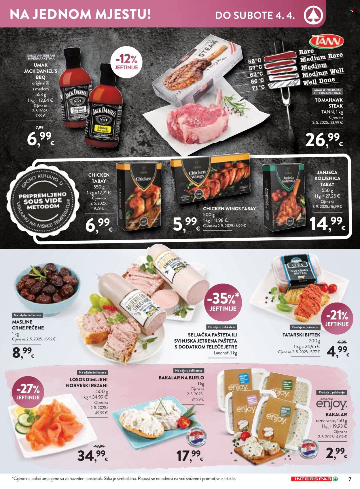 INTERSPAR katalog - 19.03.2026. - 04.04.2026. Stranica 7
