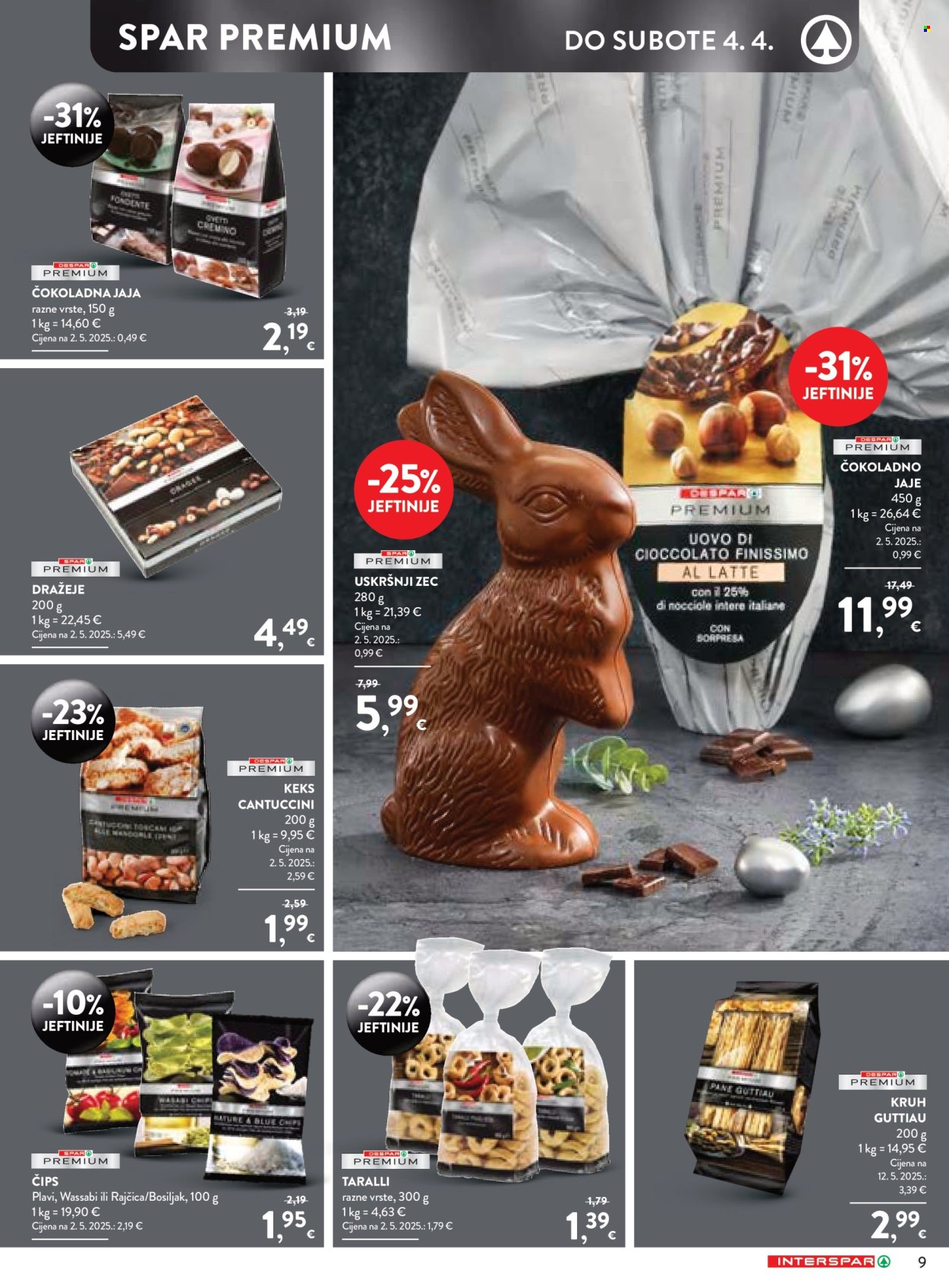 INTERSPAR katalog - 19.03.2026. - 04.04.2026. Stranica 9