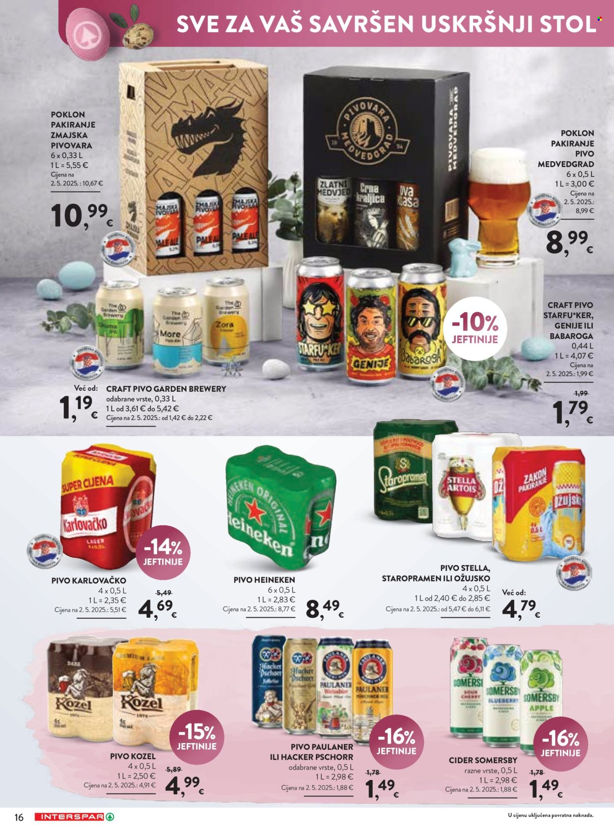 INTERSPAR katalog - 19.03.2026. - 04.04.2026. Stranica 16