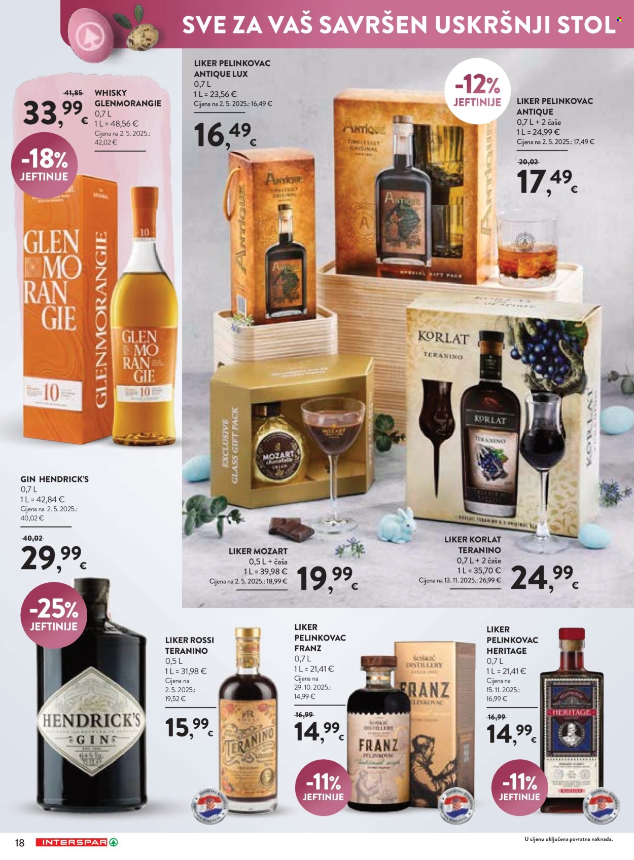 INTERSPAR katalog - 19.03.2026. - 04.04.2026. Stranica 18