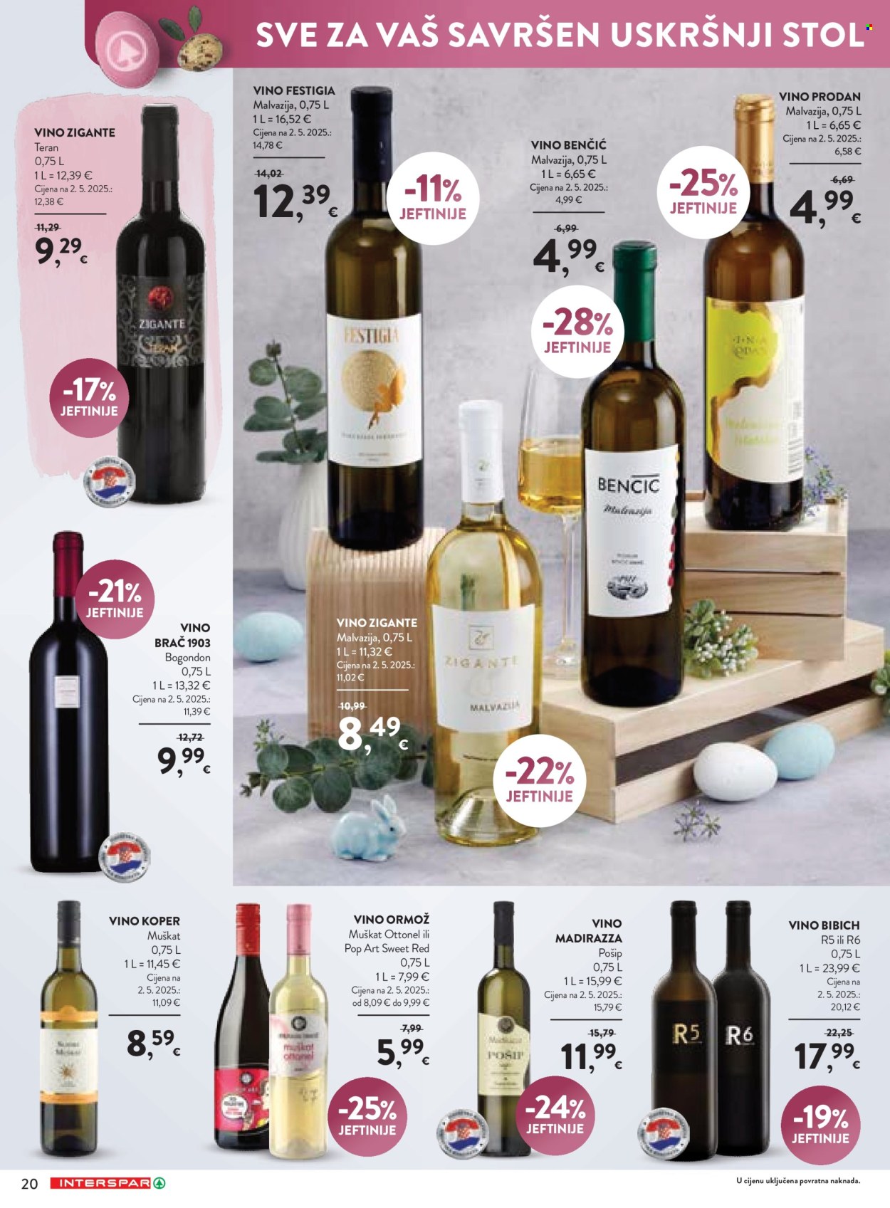INTERSPAR katalog - 19.03.2026. - 04.04.2026. Stranica 20