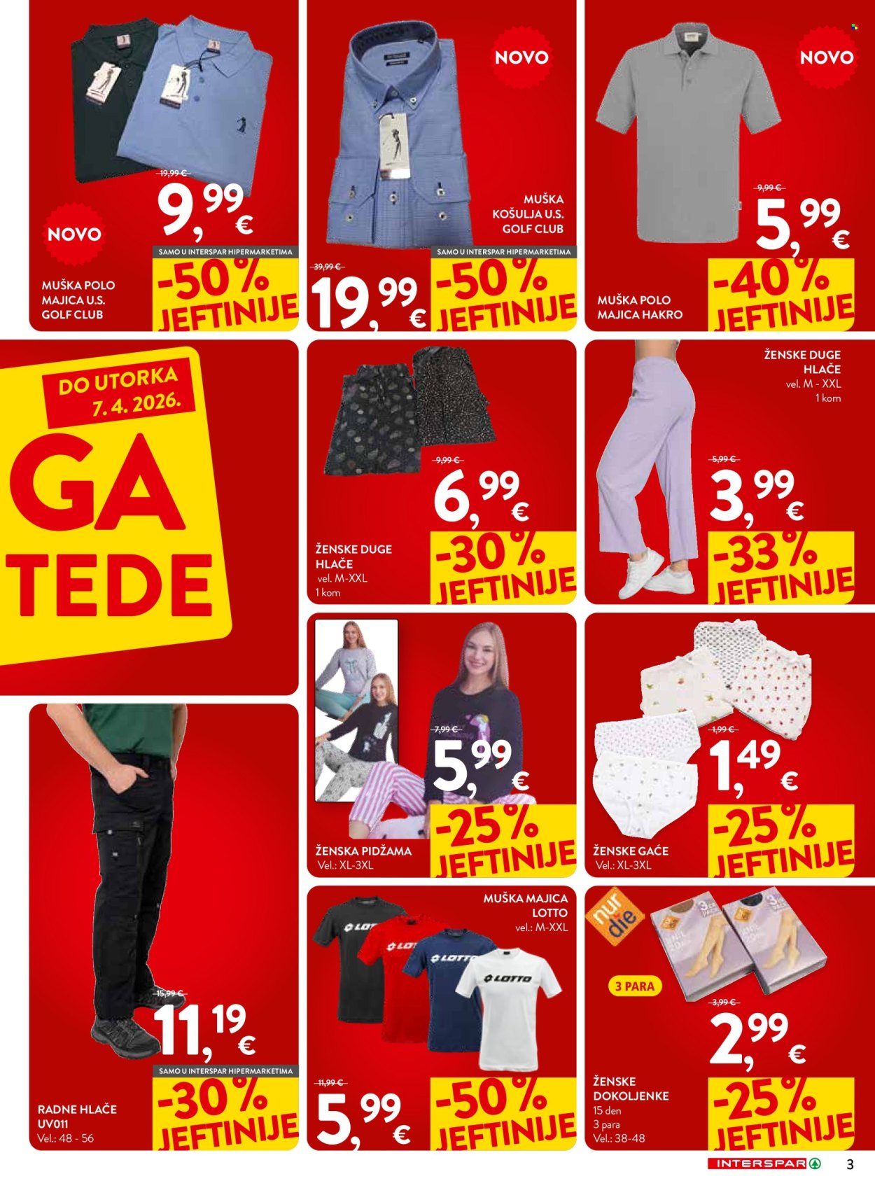 INTERSPAR katalog - 18.03.2026. - 07.04.2026. Stranica 3