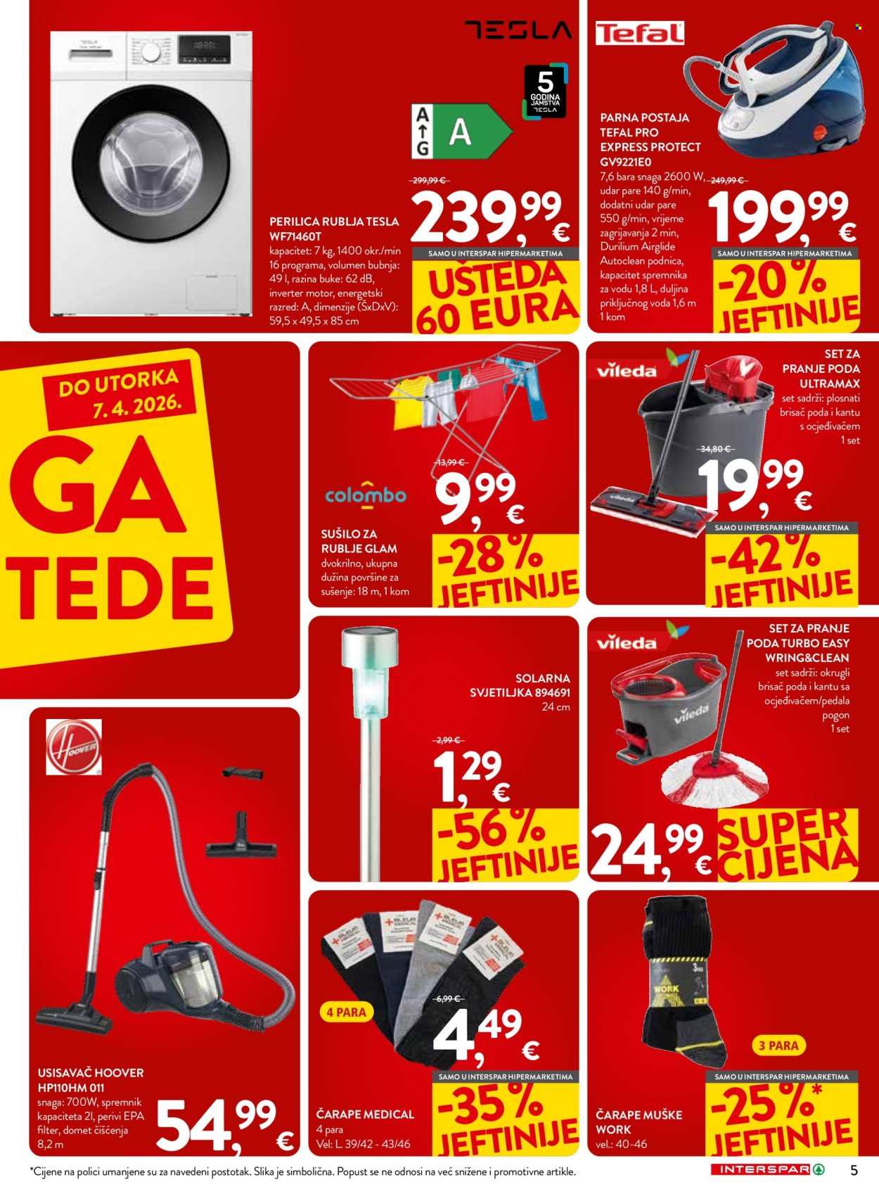 INTERSPAR katalog - 18.03.2026. - 07.04.2026. Stranica 5