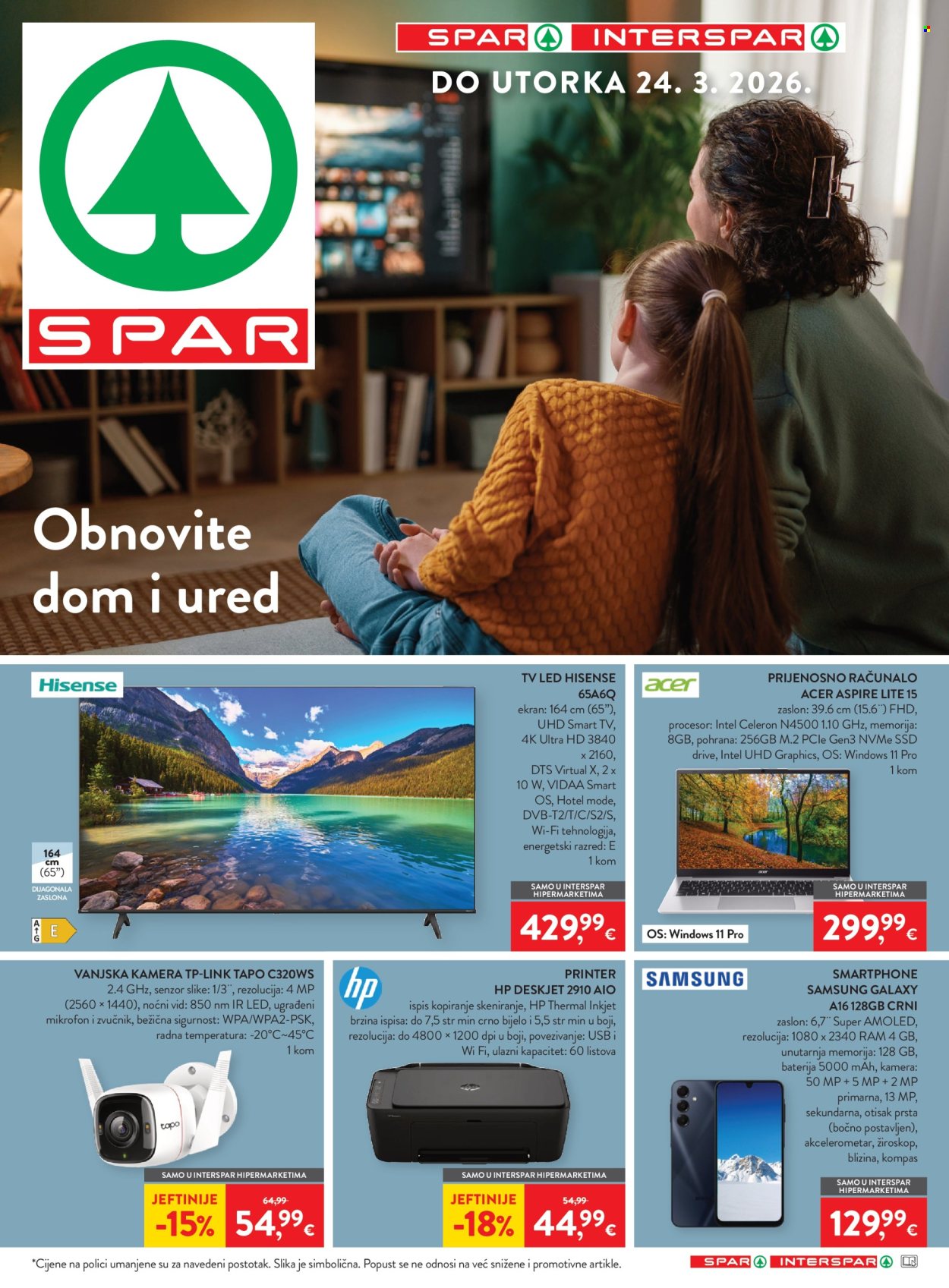 SPAR katalog - 11.03.2026. - 24.03.2026. Stranica 1