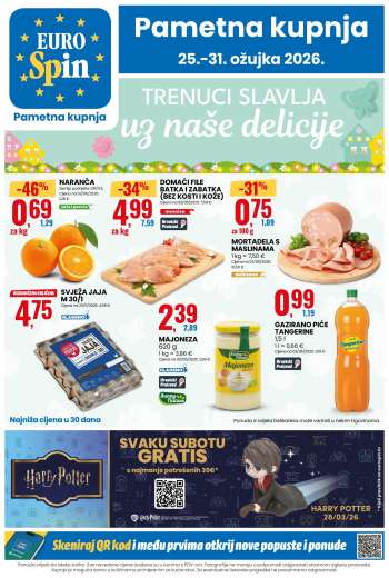 Eurospin katalog - 25.03.2026. - 31.03.2026.