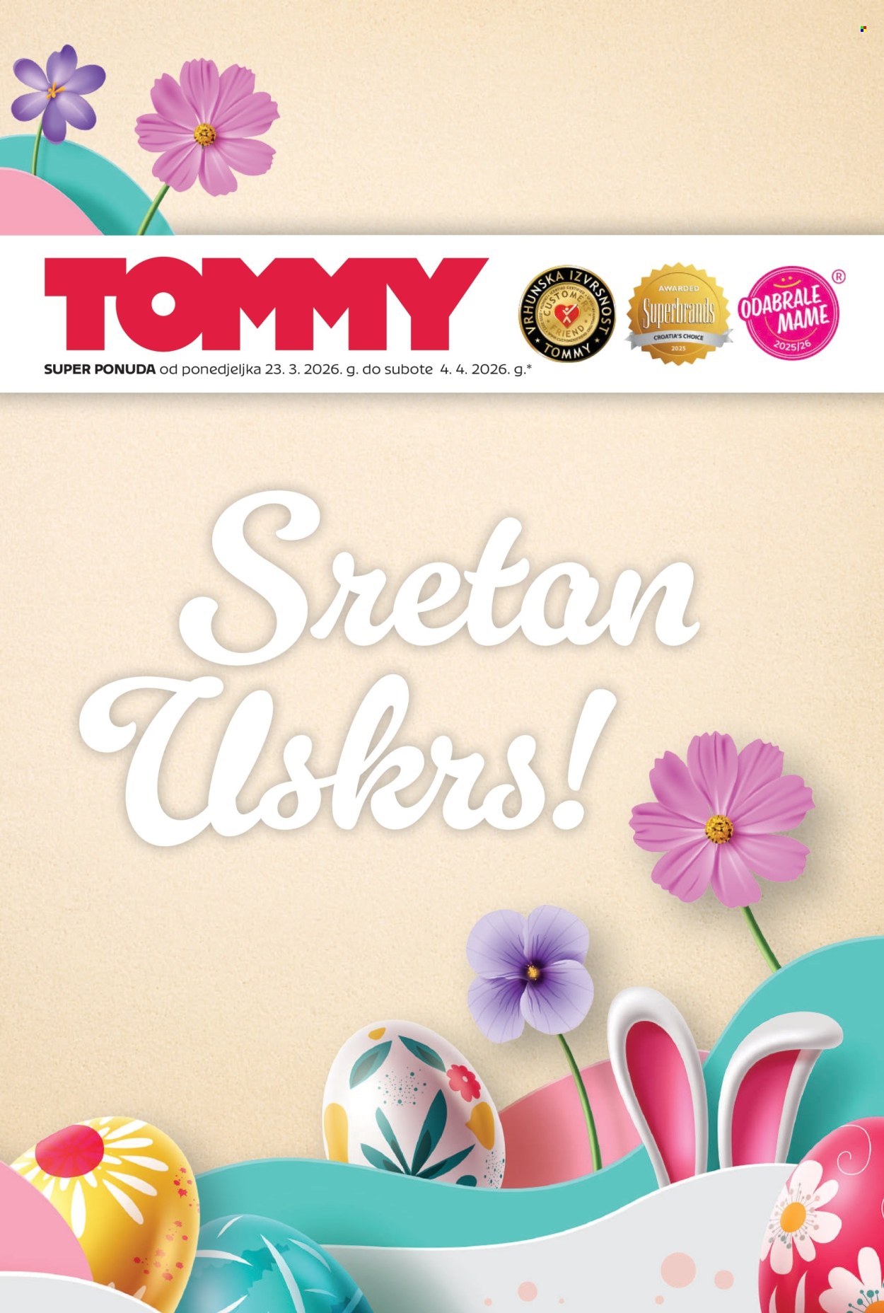 Tommy katalog - 23.03.2026. - 04.04.2026. Stranica 1