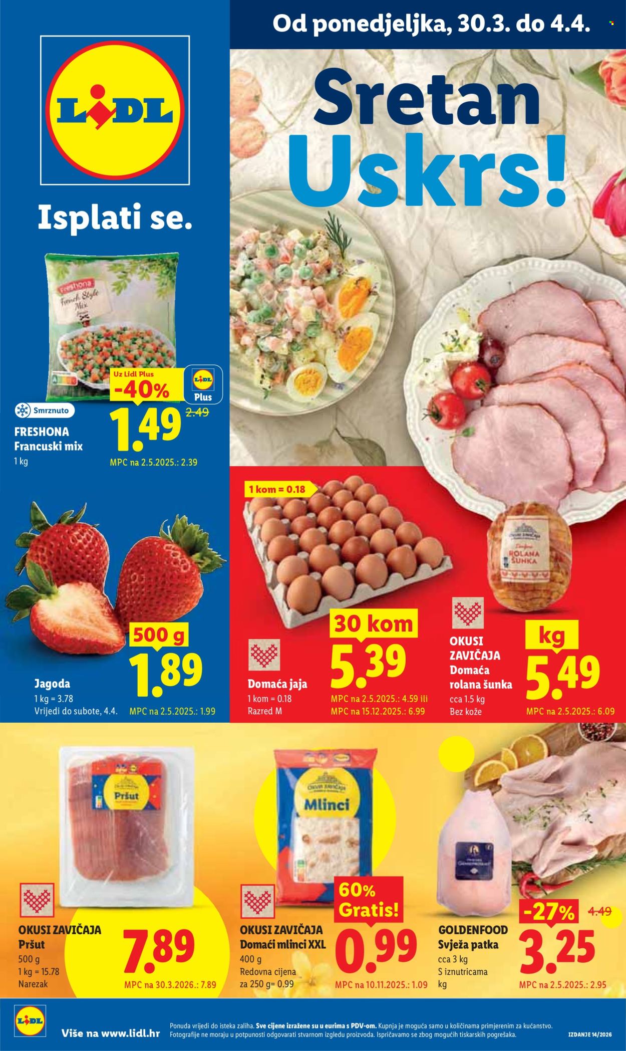 Lidl katalog - 30.03.2026. - 04.04.2026. Stranica 1