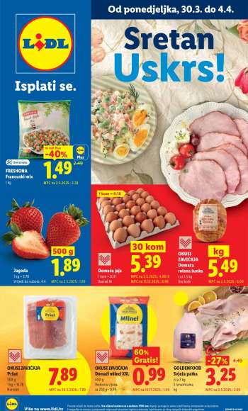 Lidl katalog - 30.03.2026. - 04.04.2026.