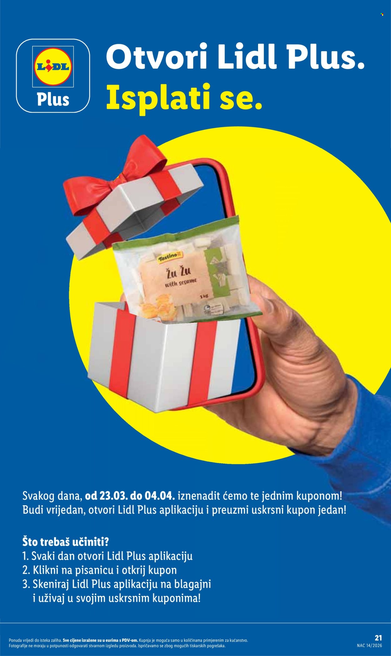 Lidl katalog - 30.03.2026. - 04.04.2026. Stranica 21