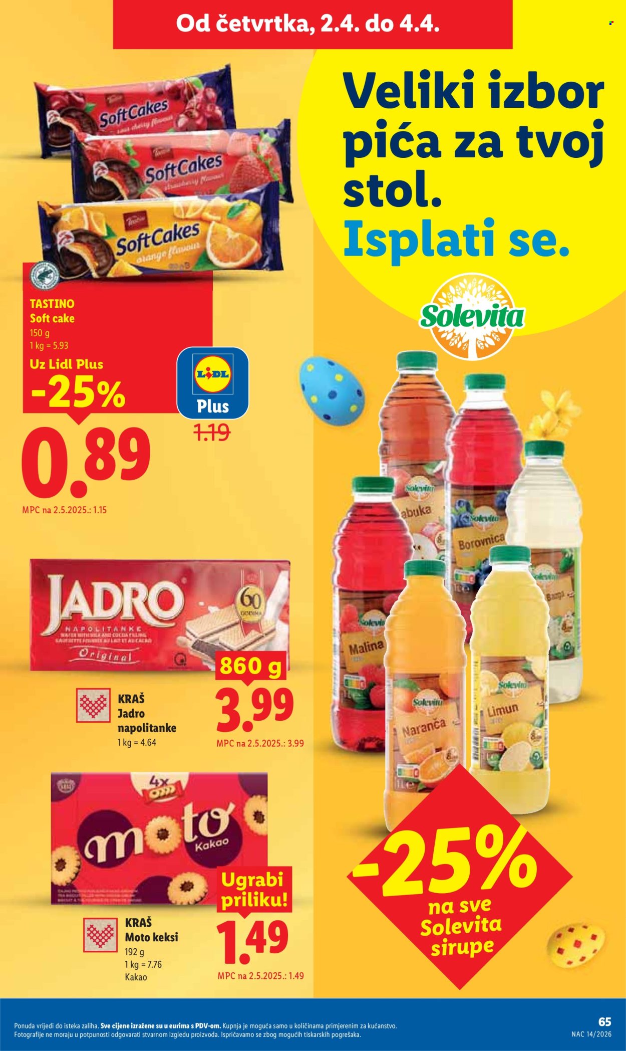 Lidl katalog - 30.03.2026. - 04.04.2026. Stranica 65