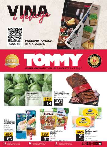 Tommy katalog - 26.03.2026. - 01.04.2026.
