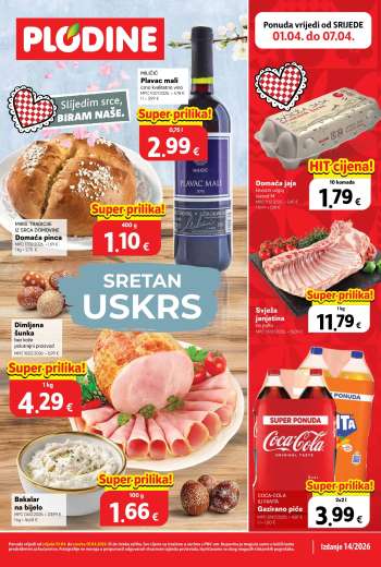 Plodine katalog - 01.04.2026. - 07.04.2026.