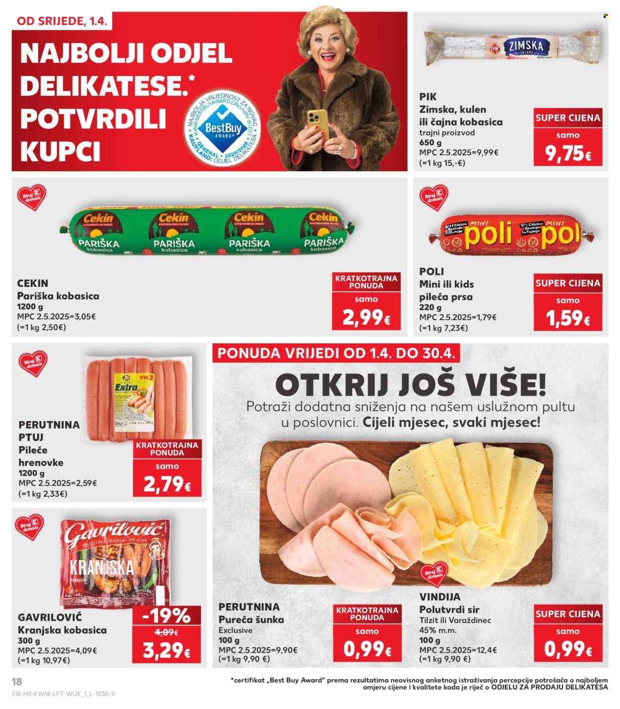 Kaufland katalog - 01.04.2026. - 07.04.2026. Stranica 18