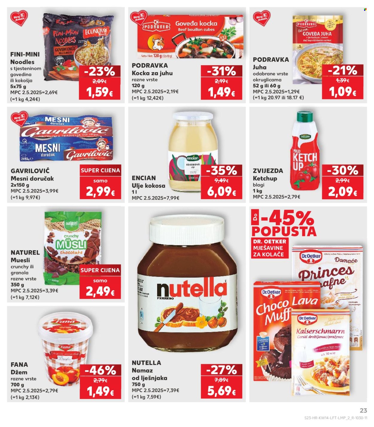 Kaufland katalog - 01.04.2026. - 07.04.2026. Stranica 23