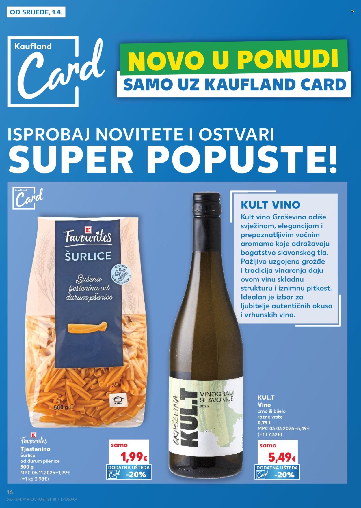 Kaufland katalog - 01.04.2026. - 07.04.2026. Stranica 16