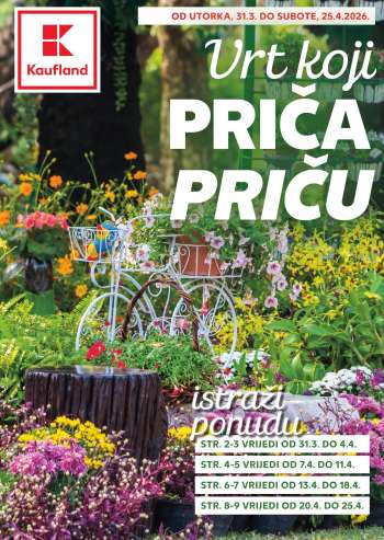 Kaufland katalog - 31.03.2026. - 25.04.2026.